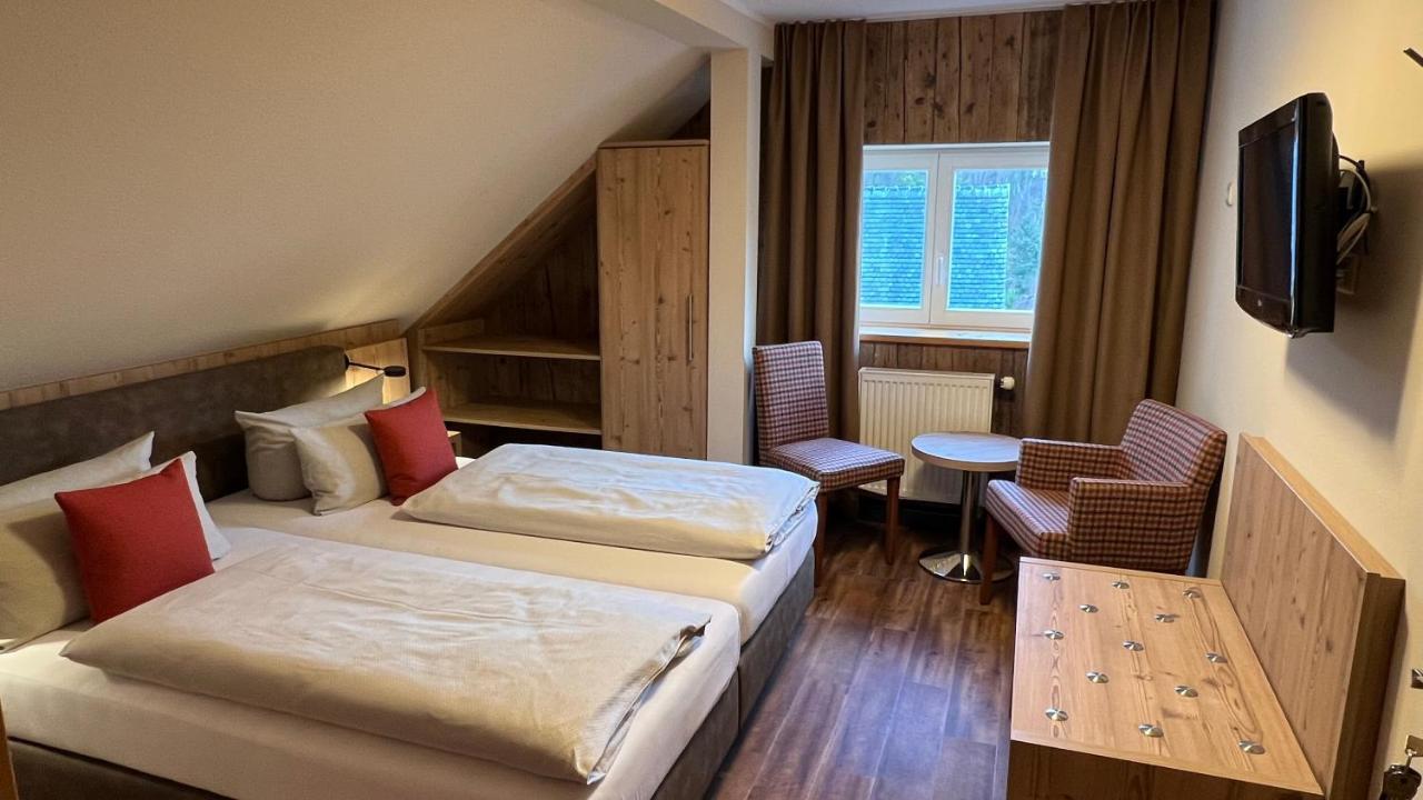 Dammschenke Gasthof & Hotel Курорт Юнсдорф Екстериор снимка