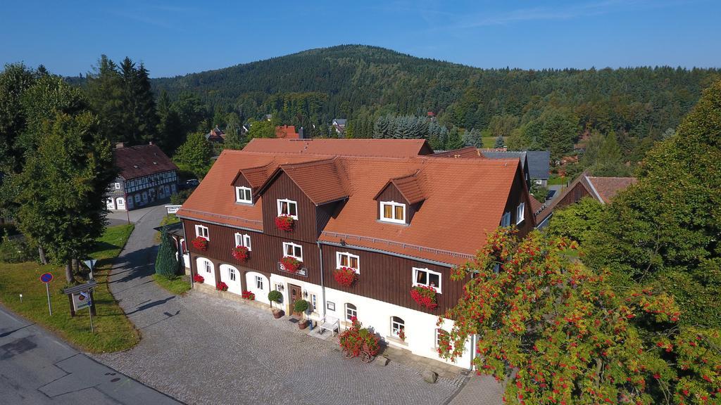 Dammschenke Gasthof & Hotel Курорт Юнсдорф Екстериор снимка