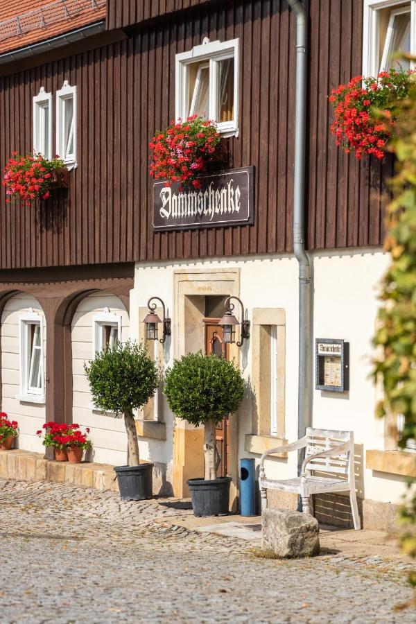 Dammschenke Gasthof & Hotel Курорт Юнсдорф Екстериор снимка