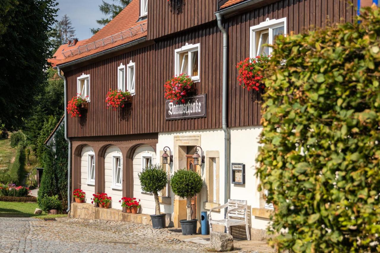 Dammschenke Gasthof & Hotel Курорт Юнсдорф Екстериор снимка
