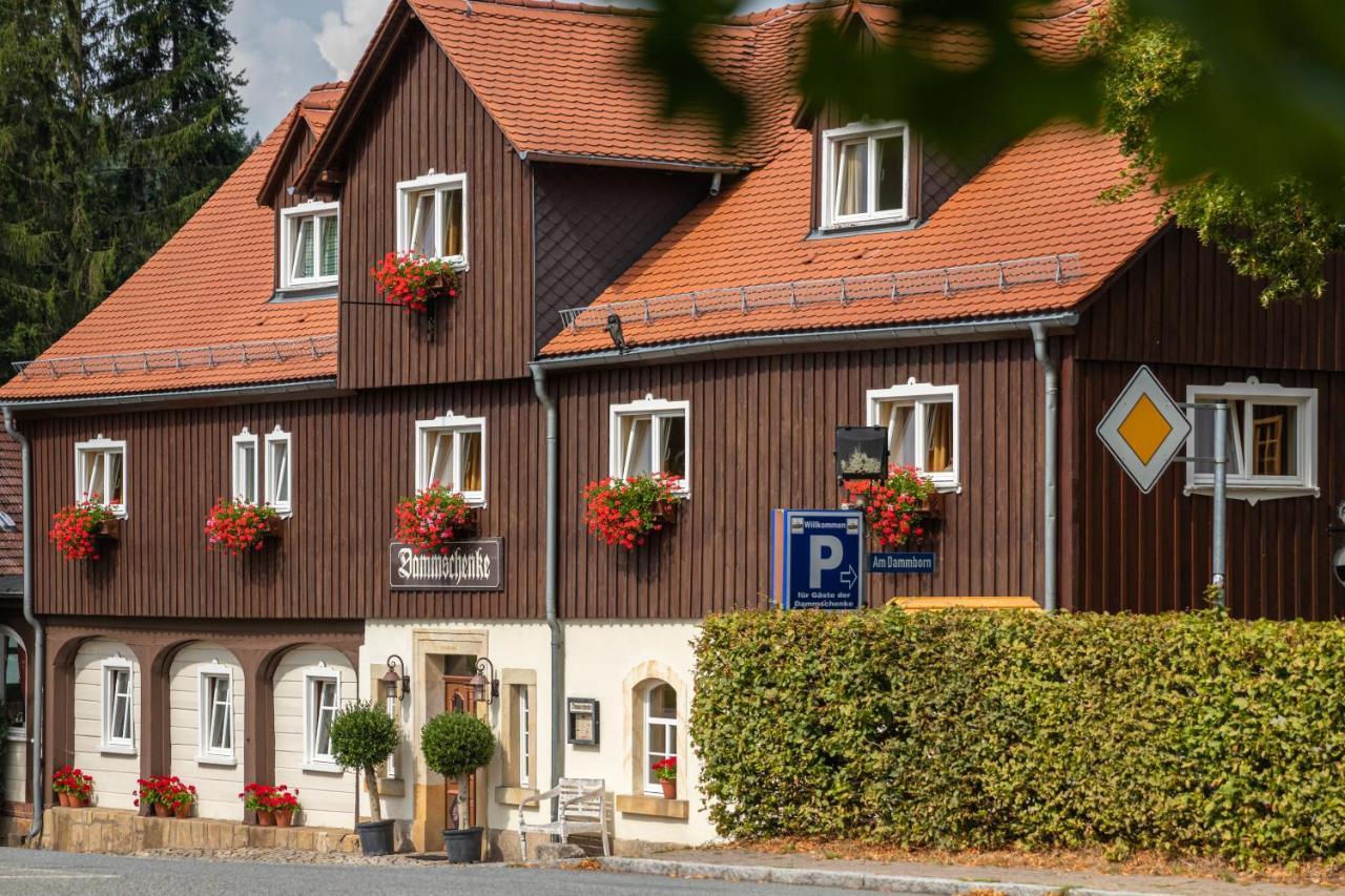 Dammschenke Gasthof & Hotel Курорт Юнсдорф Екстериор снимка