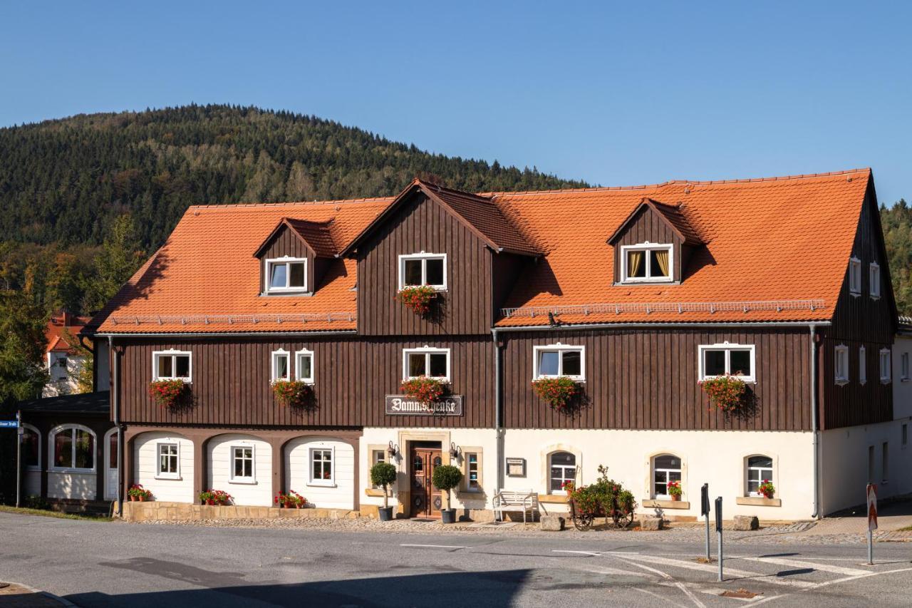Dammschenke Gasthof & Hotel Курорт Юнсдорф Екстериор снимка