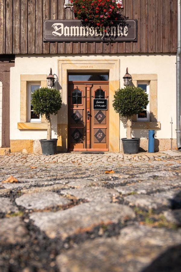 Dammschenke Gasthof & Hotel Курорт Юнсдорф Екстериор снимка